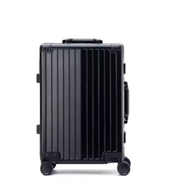 L412 All-aluminum-magnesium alloy trolley suitcase, spinner wheel, aluminum alloy suitcase, metal box, password boarding suitcase
