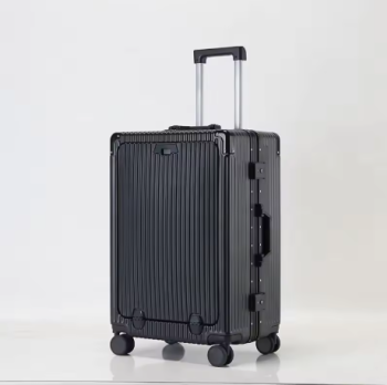 Pi1350 COLENARA 24Inch Handheld Travel Suitcase USB Charging Boarding Case 20 Aluminum Frame Trolley Case Multifunctional Luggage
