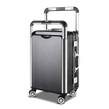 K687 Hot!New Fashion Couple double trolley suitcase Rolling Luggage