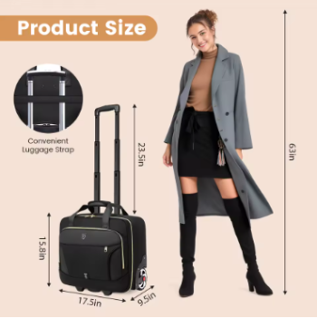 Pi1286 Carry On hand Luggage Suitcase business Travel Bags Rolling Luggage Bag Cabin Travel Trolley Bag On wheels Briefcase for Men Wom