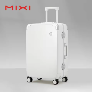 Pi1292 NEW Carry On Luggage 20'' Travel Suitcase Rolling Luggage Aluminum Frame PC Hardside with Spinner Wheels TSA Lock 24''