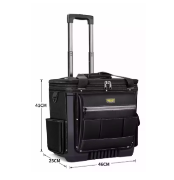 P1428 Jakah Multi-Functional Toolbox Bag - Large Capacity, Wear-Resistant, Thickened Trolley Bag for Tool Sets