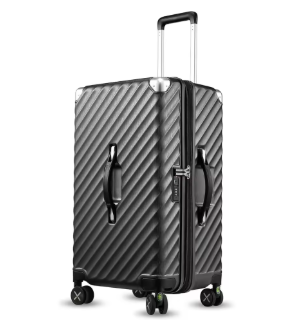 Pi1302 26 Inch Trunk Luggage with Spinner Wheels, Deep Capacity and Expandable Design