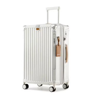 Pi1304 Joyway 20in Carry On Luggage with Cup Holder and USB Port, 25% Expandable Capacity, Smart Suitcase with Anti Slip Wheels
