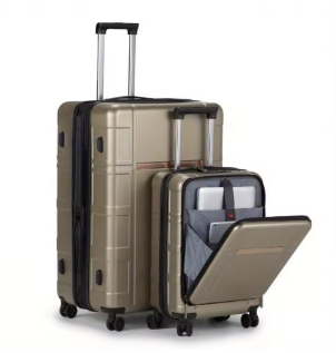 P1460 Suitcase Piece Set Practical Spinner Trolley Weekend Bag Suitable