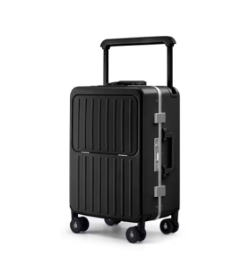 TH037 COLENARA ABS + PC Suitcase Zipper Boarding Box 20 Inches Super Lightweight Trolley Case Multifunctional Women's Cabin Luggage