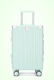 TH033 Aluminum Frame Student Suitcase Large Capacity Trolley Case New Strong and Durable Password Box Men's and Women's Universal Whee