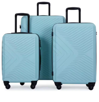 TH044 Travelhouse Luggage Set 3 Piece Suitcase Set Double Spinner Wheels TSA Lock Carry-on luggage Clearance (20inch 24inch 28inch)