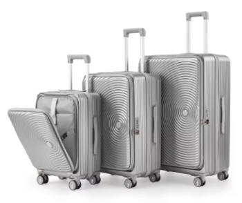 TH055 Luggage Sets 3 Piece Expandable Carry on Luggage TSA Lock Airline Approved 100% PC Hard Shell Lightweight Suitcase