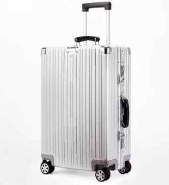 TH059 All Aluminum-magnesium Alloy Travel Suitcase High Quality Rolling Luggage 20/24/26/29'' Retro Trolley Case Bag Carry-On Boarding
