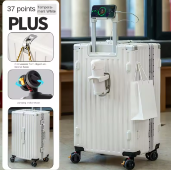L539 KO-KU Large capacity Luggage 32/30 inch Thickened Aluminium Frame Trolley case 20'' Cabin Boarding Box Multifunctional Suitcase