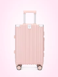 Pi1387 Men's Suitcase 2024 New Large-Capacity Trolley Case Strong and Durable Thickeneded Double-Layer Explosion-Proof Zipper Suitcase