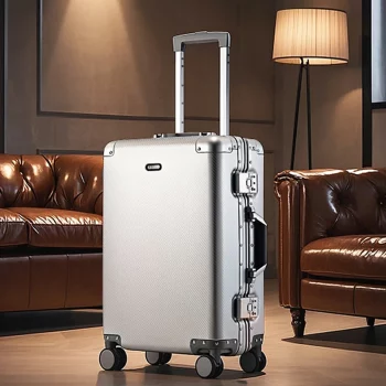 K802 All Aluminium Magnesium Alloy Suitcase 26'' Trolley Case 20 inch Boarding Box Business Metal Luggage