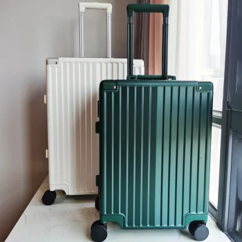 K737 Universal Wheel Luggage Women's Aluminum Frame Trolley Case