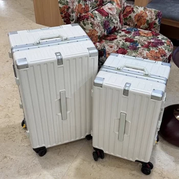 K584 Large Capacity Suitcase Thickened Aluminium Frame Rolling Luggage