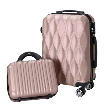K856 2-piece large capacity family trip business home storage suitcase set