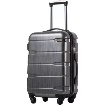 K549 Luggage Expandable Suitcase PC+ABS Spinner Built-In Carry on