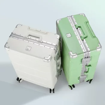 K597 Aluminum Frame Large Capacity Trolley Case Travel Password Boarding Box Rolling Suitcase