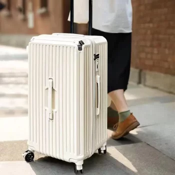 K798 Functional Luggage of Light Weight&high Capacity with USB Charging Port and Cup Holder for Male Suitcase