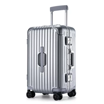 K591 Large Capacity Suitcase Aluminum Alloy Frame Travel Rolling Luggage