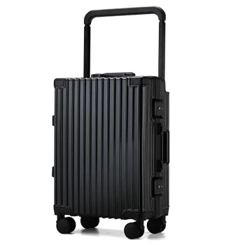 k603 Aluminum Frame Luggage Boarding Box Trolley Case Business Large Capacity Suitcases