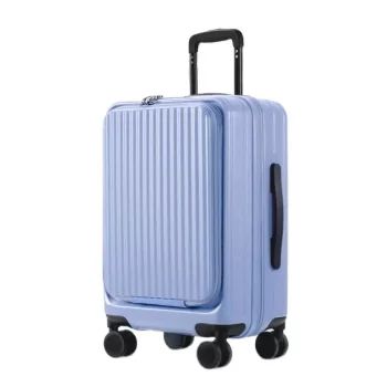 K660 Expandable Suitcase Multifunctional Trolley Case with Cup Holder Suitcase Trip Cabin