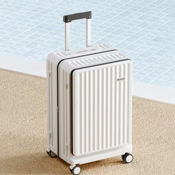 K569 New Side Opening Lid Suitcase 28 Inch Large Capacity Suitcase