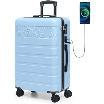 KF61919 Travel portable large capacity suitcase