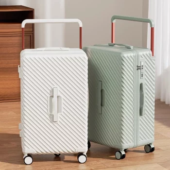 KKKK123652 Large Capacity 20 Inch Suitcase Thickened Wide Handle Rolling Luggage