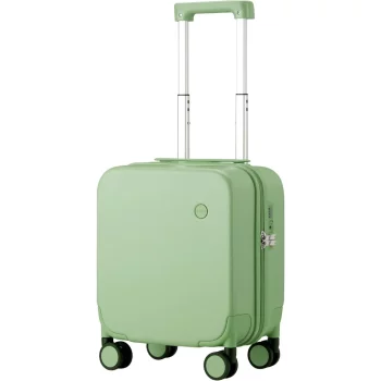 K555 Upgrade Carry on Luggage 14 Inch Underseat Personal Item Suitcases with Spinner Wheels