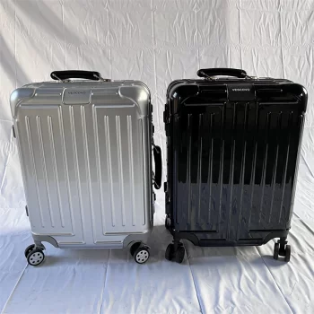 K599 Formsia 20" Inch Cabin Spinner Classic Aluminum frame Trolley Bag Travel Suitcase Carry On Luggage On Wheel