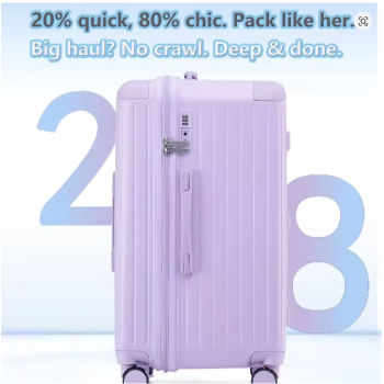 G00813High Capacity Carry On large Luggage