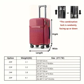 G00896-1 20-inch suitcase, travel carry-on