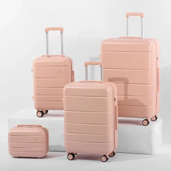 G00867-4-Piece Lightweight Hardshell Luggage Set