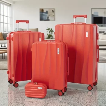 G00894UUH 4-piece luggage set with messenger bag