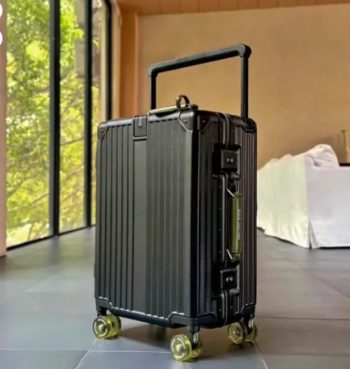 K632 New Aluminum Business Carry On TSA Lock Silent Wheels Large Capacity Suitcase