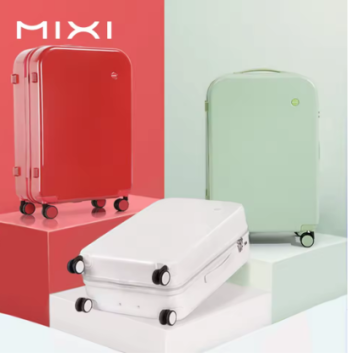 TH239 Mixi Puristic Design Travel Luggage Rolling Wheel Hardside Women Suitcase Men Trolley Case 16 20 Carry On/Big 22 24 26 28 Inch
