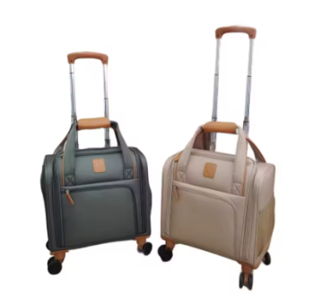P1728 Carry On Underseat Budget Airline Rolling Luggage Suitcase 16-inch Lightweight Pilot Suitcase For Men Women Trolley Bags