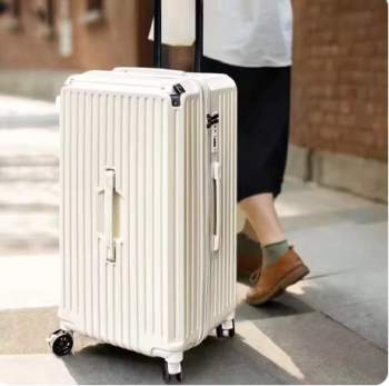 P1556 28''30''32''36'' Multi Functional Luggage of Light Weight&high Capacity with USB Charging Port and Cup Holder for Male Suitcase