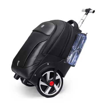 P1663 New design trolley rolling luggage bag big wheel trip shoulder bag travel men/women large-capacity suitcase boarding valise