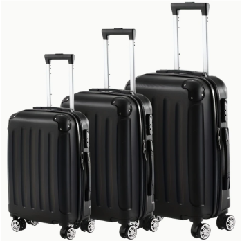 G000915 3-piece suitcase set 20/24/28 inch expandable universal wheel suitcase with TSA lock lightweight hard shell travel suitcase