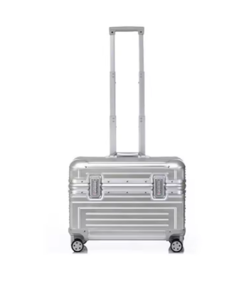 P1638 Carrylove Aluminum Spinner 18" Camera Trolley Suitcase Pilot Luggage Bag Photography Suitcase On Wheels