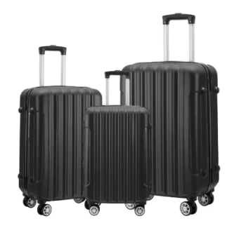 L553 Retro 20 24 28 Inch Suitcase 360 Spinner 8 Wheel Luggage Wholesale Suitcase Cosmetic Case Luggage Set 3 Pieces