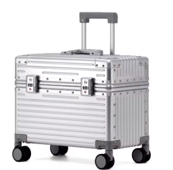 Pi1566 18 Inch Aluminium Frame Camera Equipment Case With Wheels Trolley Case 20 Inch Suitcase Trip Cabin 22 Inch On the Flap Suitcase