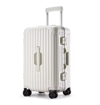 L560 26inch Large Capacity Suitcase Aluminum Alloy Frame Travel Rolling Luggage with lock Trolley Case Bags 22inch with Spinner Wheel
