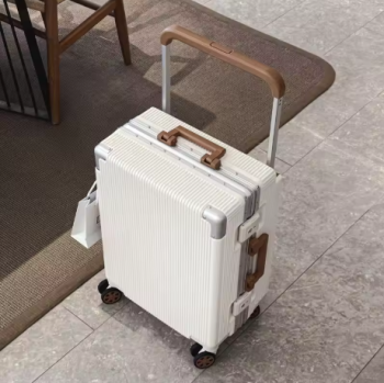 L569 2025 New Wide Trolley Case Luggage Large Capacity 20/24/26 inch Plus Aluminium Frame ABS+PC Luggage Cabin Boarding Suitcase