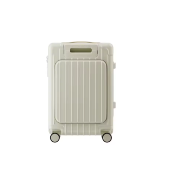 P1533 KLQDZMS 20"24"26"28InchChildren's Suitcase Front Opening Laptop Boarding Case Large Capacity Trolley Case ABS + PC Luggage