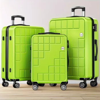 G00903Luggage with wheels, 20/24/28 inch luggage