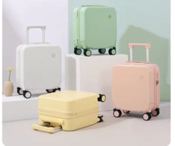 P1529 MIXI 14 Inch Underseat Carry On Luggage Lightweight Mini Suitcase PC Small Kids Bag TSA Lock Travel Suit Case Spinner Wheels