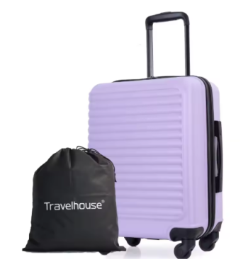 L580 Travelhouse 20" Carry on Luggage Lightweight Hardside Suitcase with Spinner Wheels